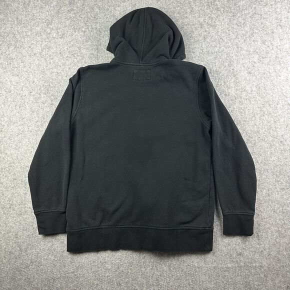 Hurley Hoodie Mens Large Black Rainbow Full Zip Hooded Skate Surf Logo Pockets - Picture 5 of 13